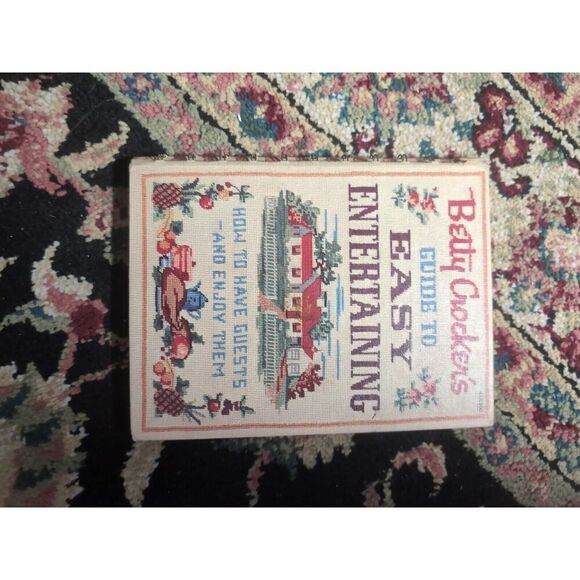 Vintage 1959 BETTY CROCKER'S GUIDE TO EASY ENTERTAINING 1st Edition 1st Printing - Picture 1 of 6